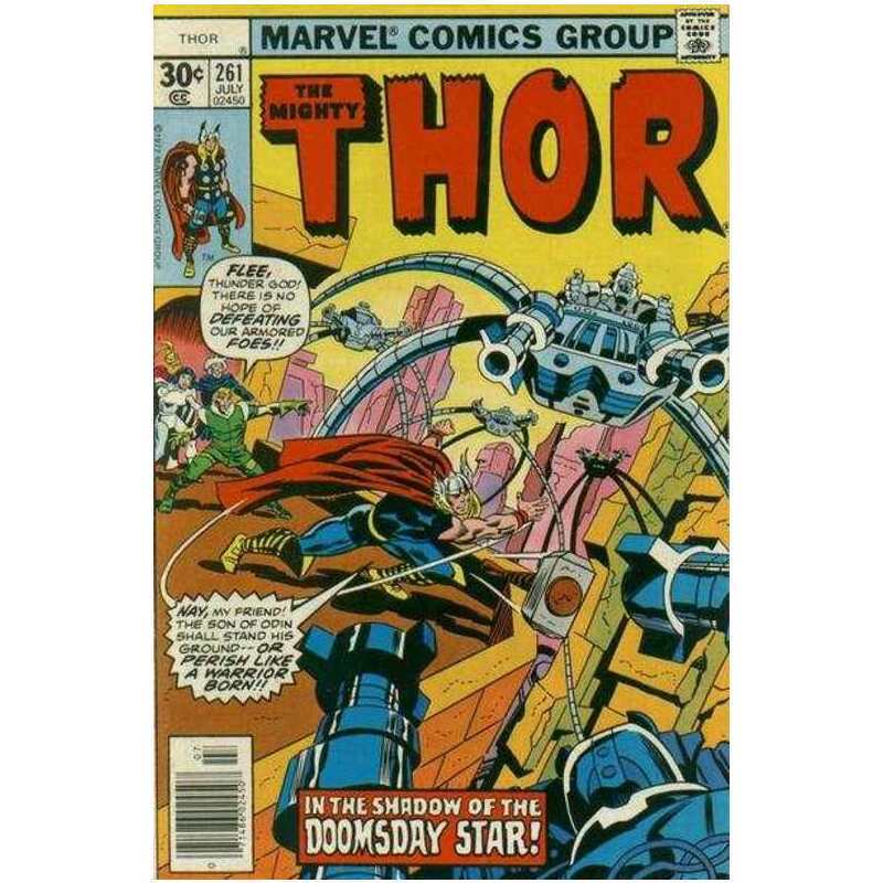 Thor #261 1966 series Marvel comics Fine+ Full description below [z