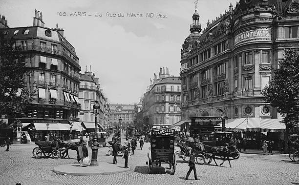 Paris Viiith And Ixth Districts The Havre Street 1905 OLD PHOTO