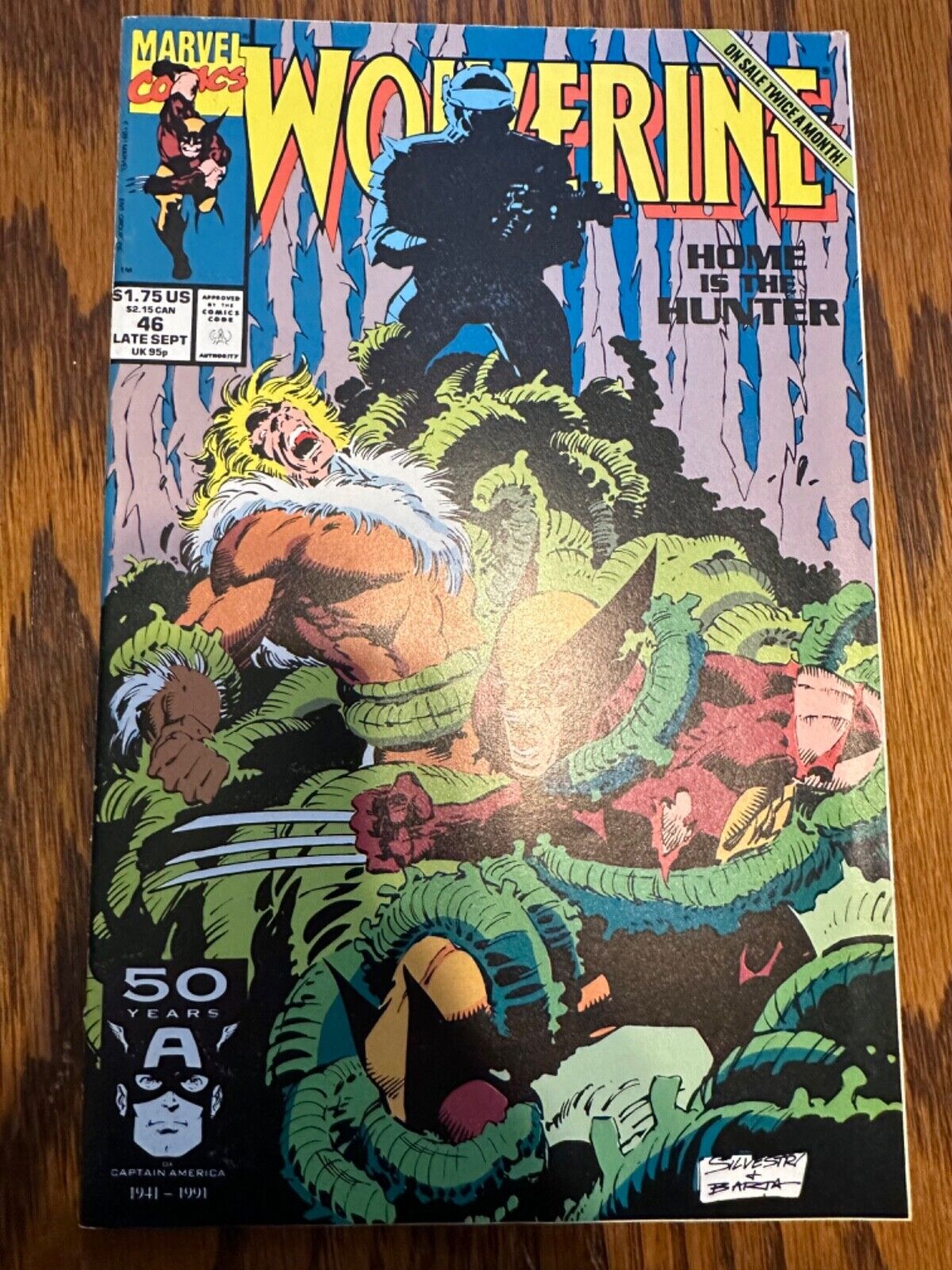Wolverine #46 (Sep 1991, Marvel)