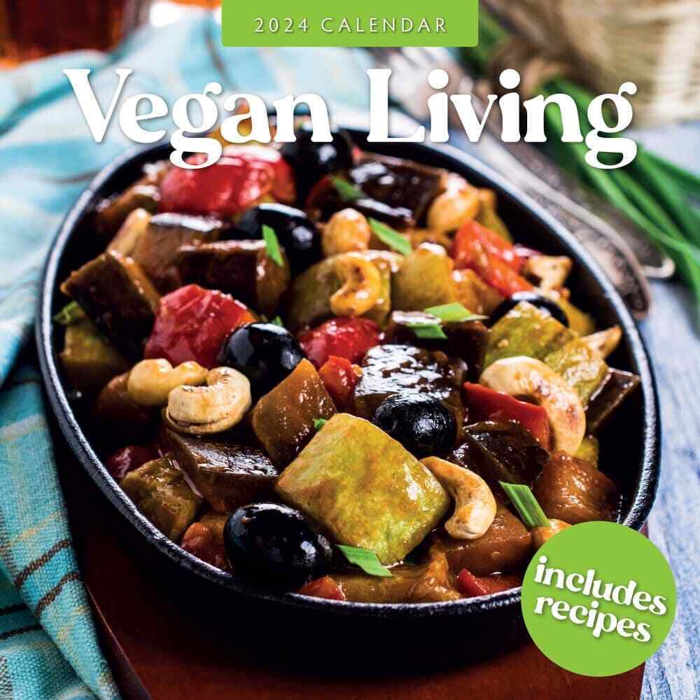 Red Robin Publishing,  Vegan Living 2024 Wall Calendar