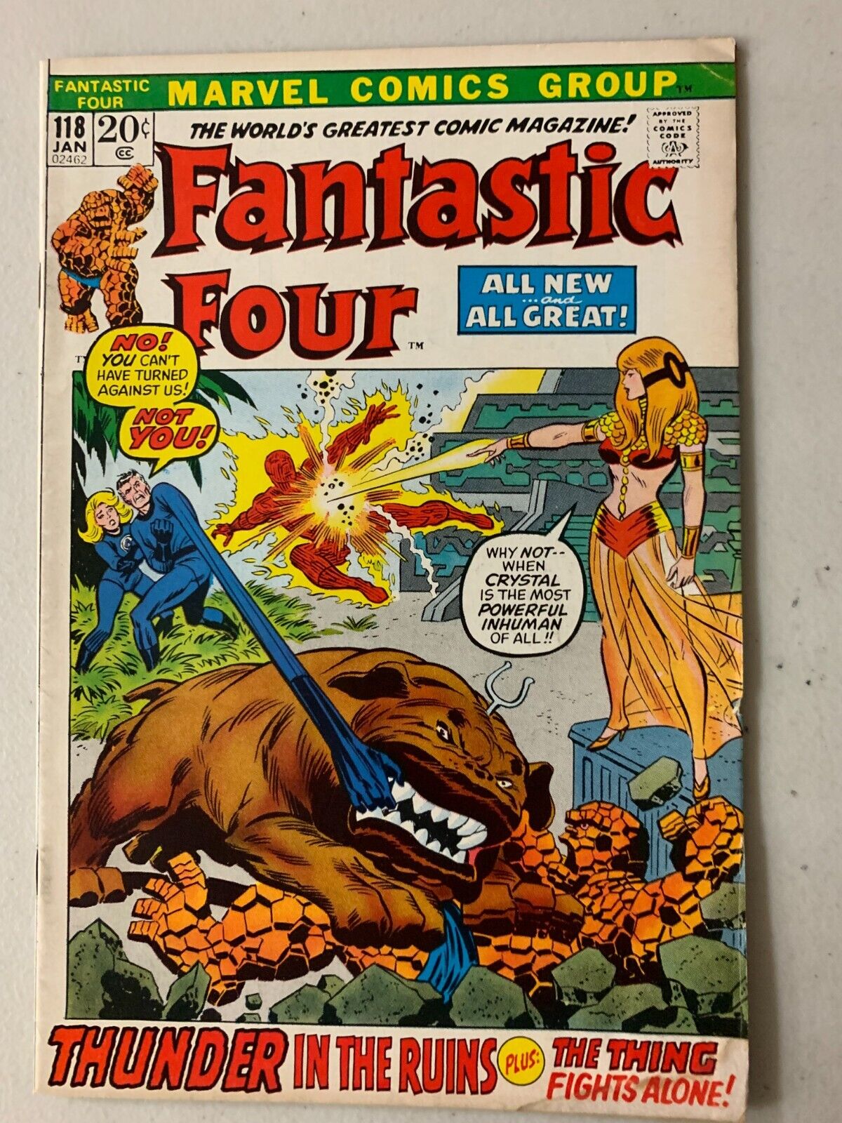 Fantastic Four #118 5.0 (1972)