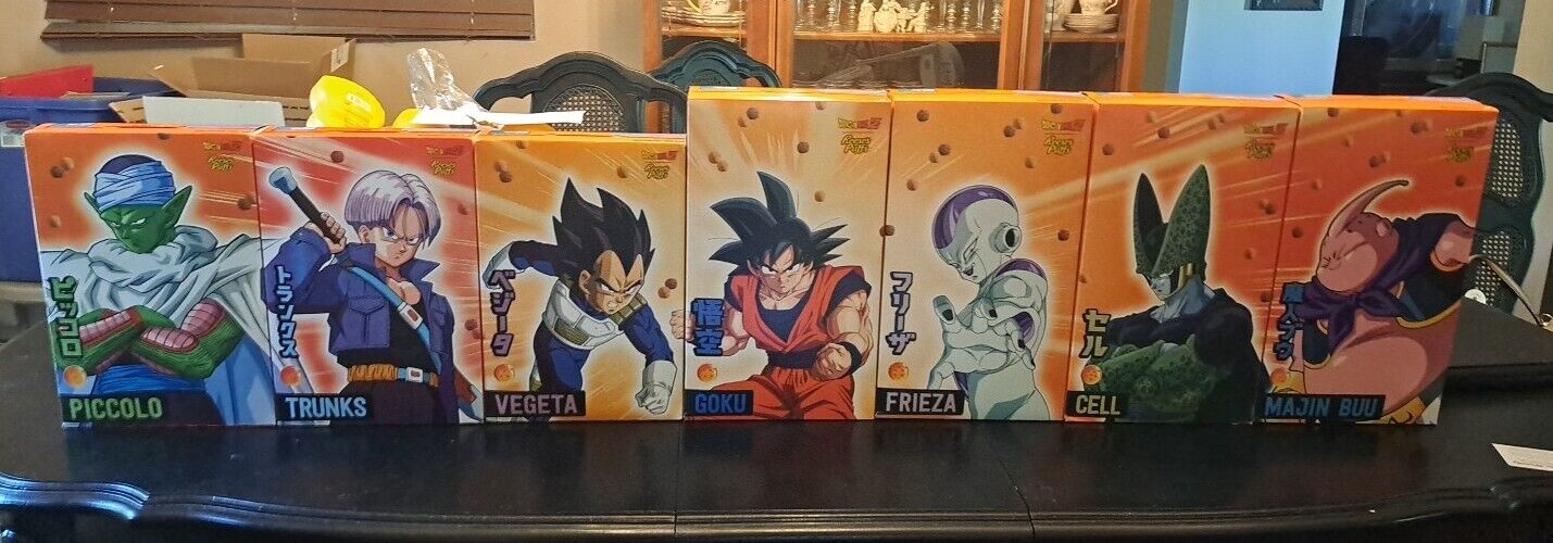 Dragon Ball Z Reese’s Puffs Cereal Limited Edition Sealed DBZ  7 Boxes