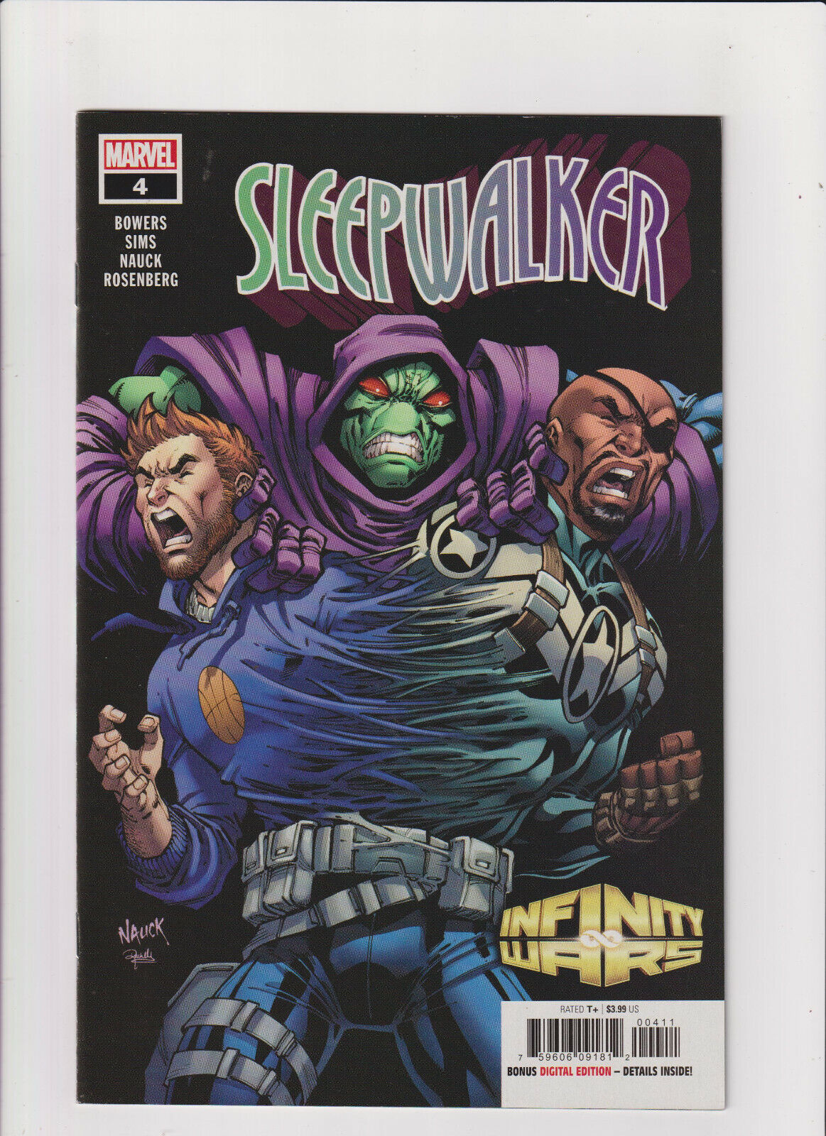 Sleepwalker #4 NM- 9.2 Marvel Comics Infinity War Tie-in 2019