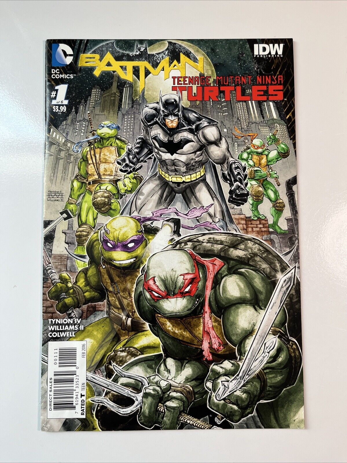 Batman / Teenage Mutant Ninja Turtles #1 (DC Comics) 2016