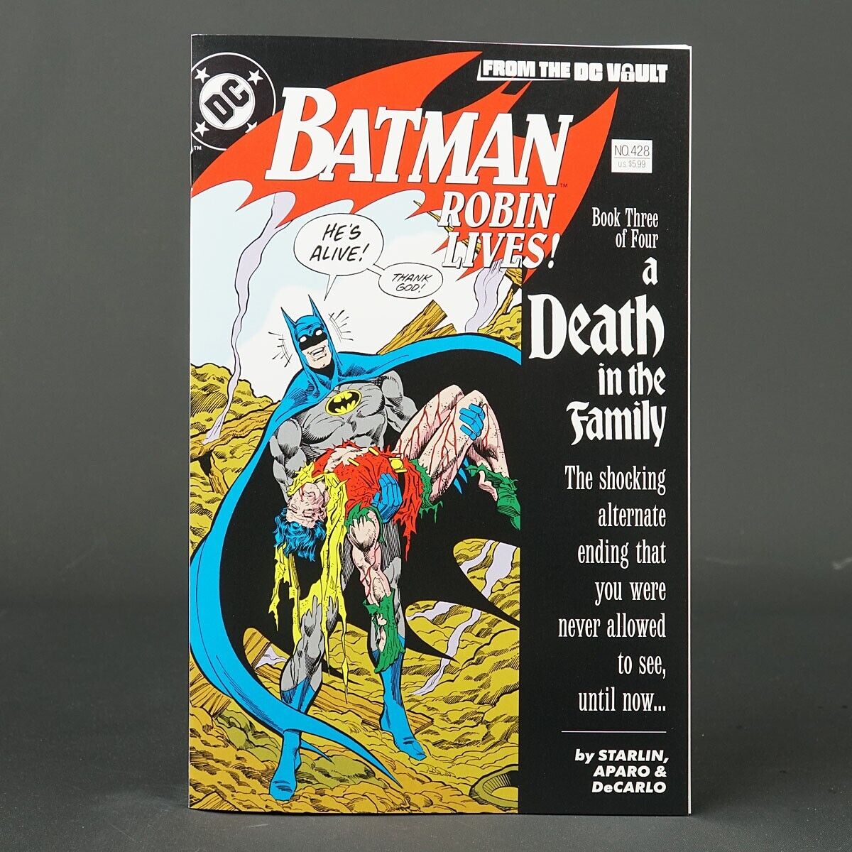 BATMAN #428 Robin Lives 2nd ptg Cvr B DC Comics 2024 1023DC998 (CA) Aparo