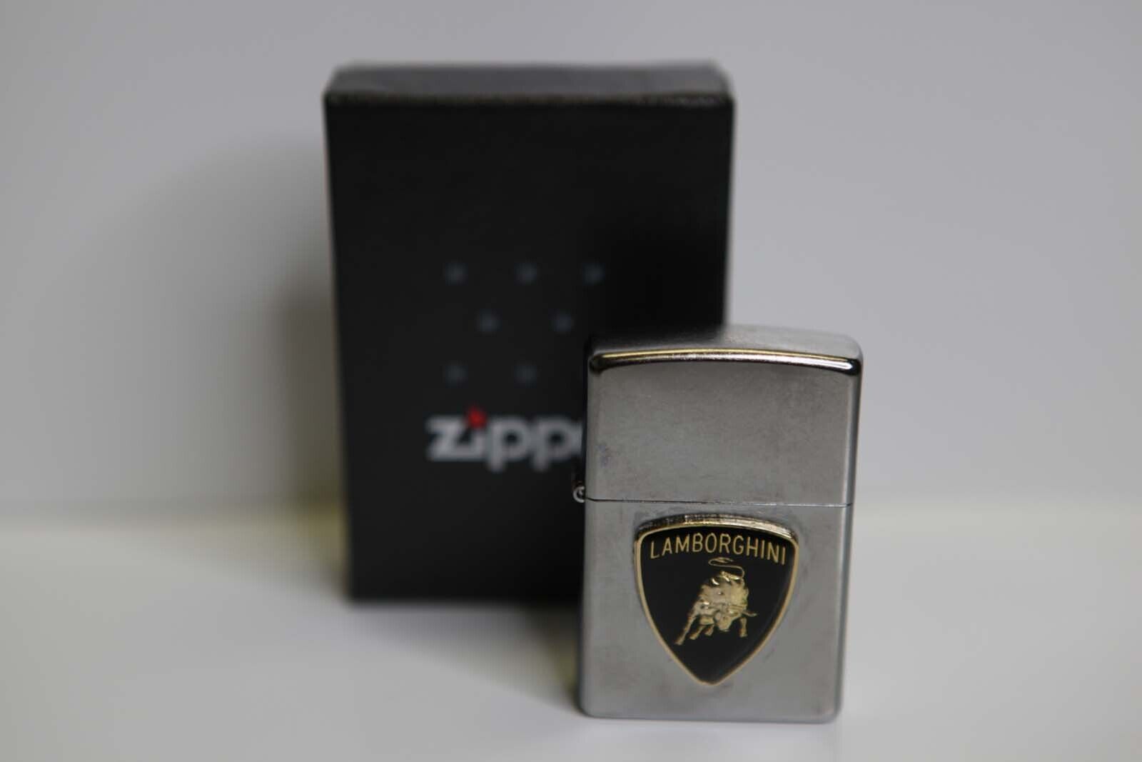 OEM Zippo Classic Lighter Lamborghini Automobile Emblem NIB 