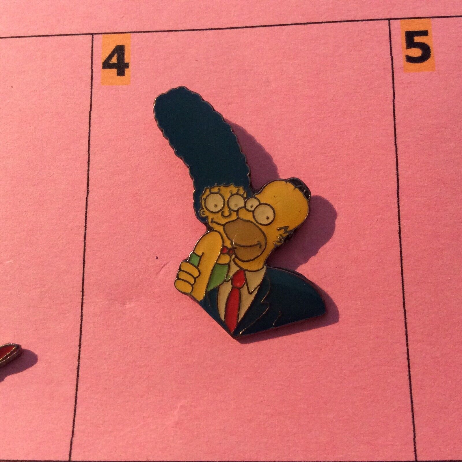 Vintage The Simpsons Enamel Pin's Folies ❤️ Matt Groening Pin 