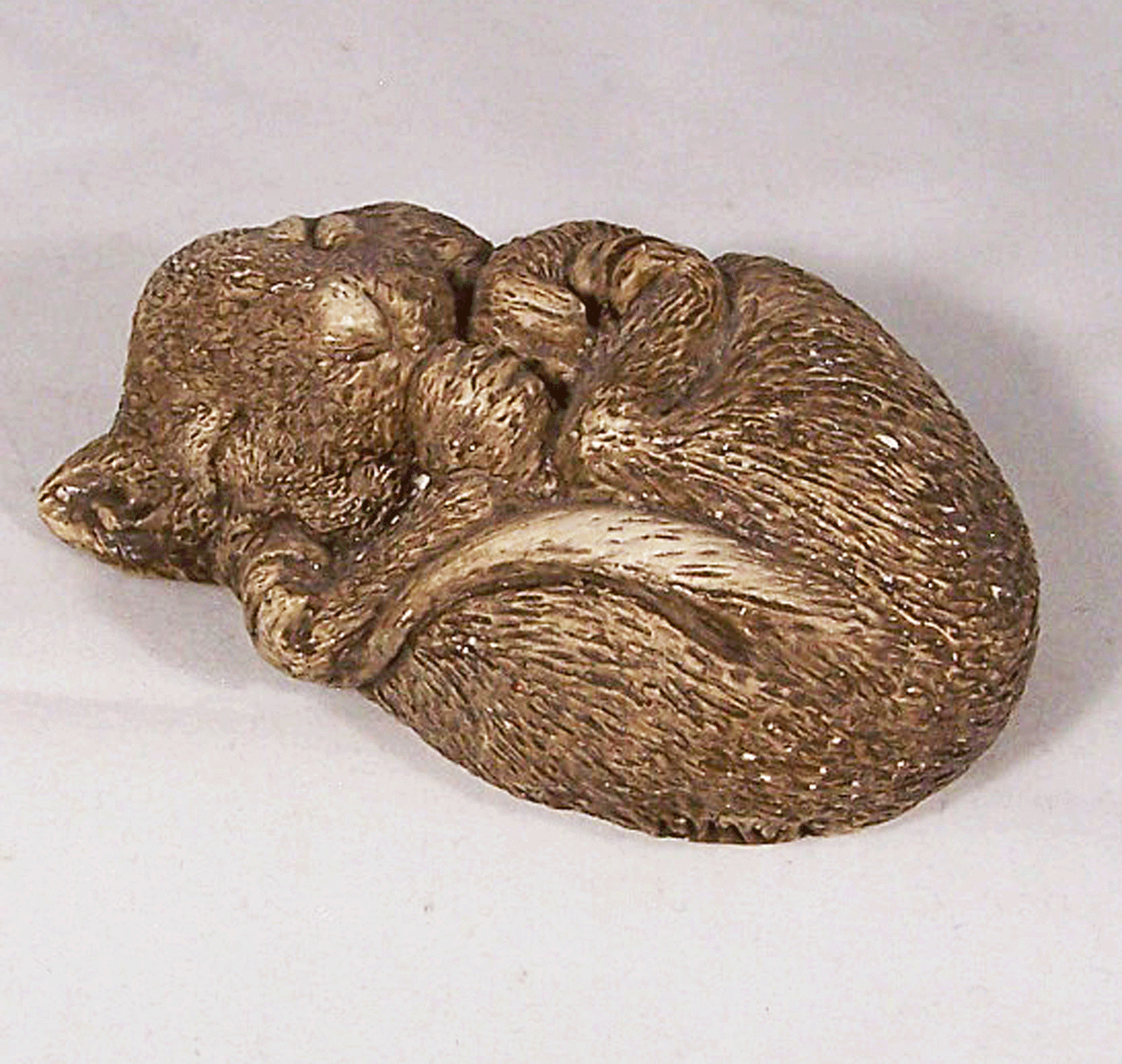 Sandicast Sleeping Mouse Larger Early Figurine Sandra Brue 1981 Vintage