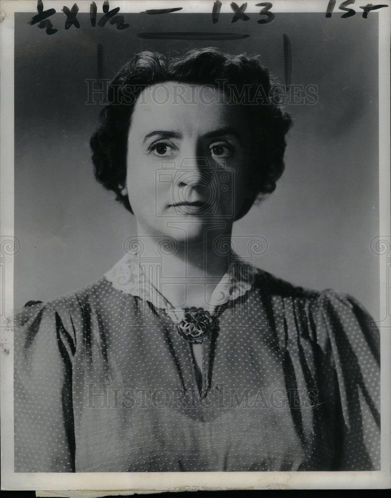 1955 Press Photo Mildred Natwick American Actress