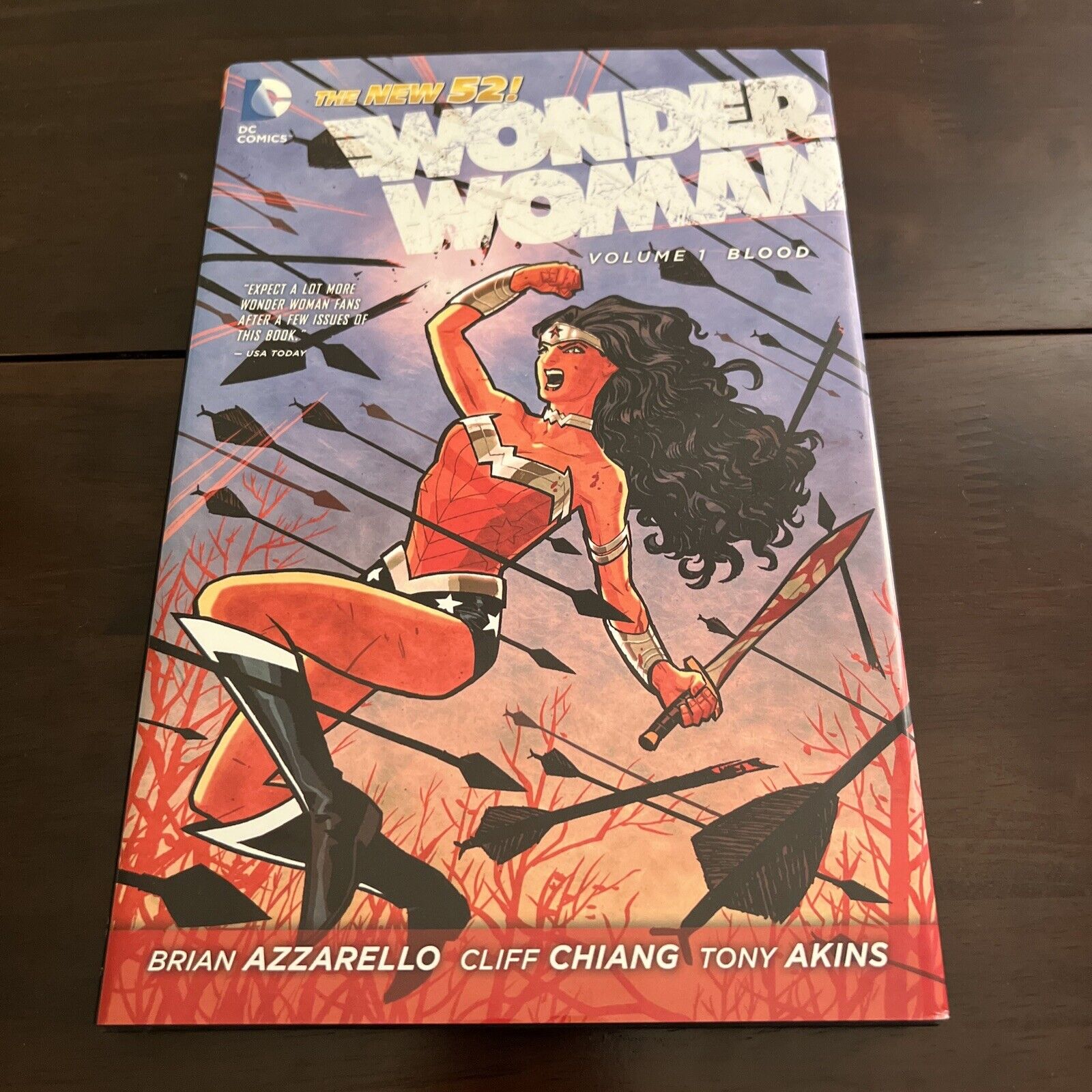 Wonder Woman Volume 1: Blood (The New 52) (DC Comics, July 2012) Brian Azzarello