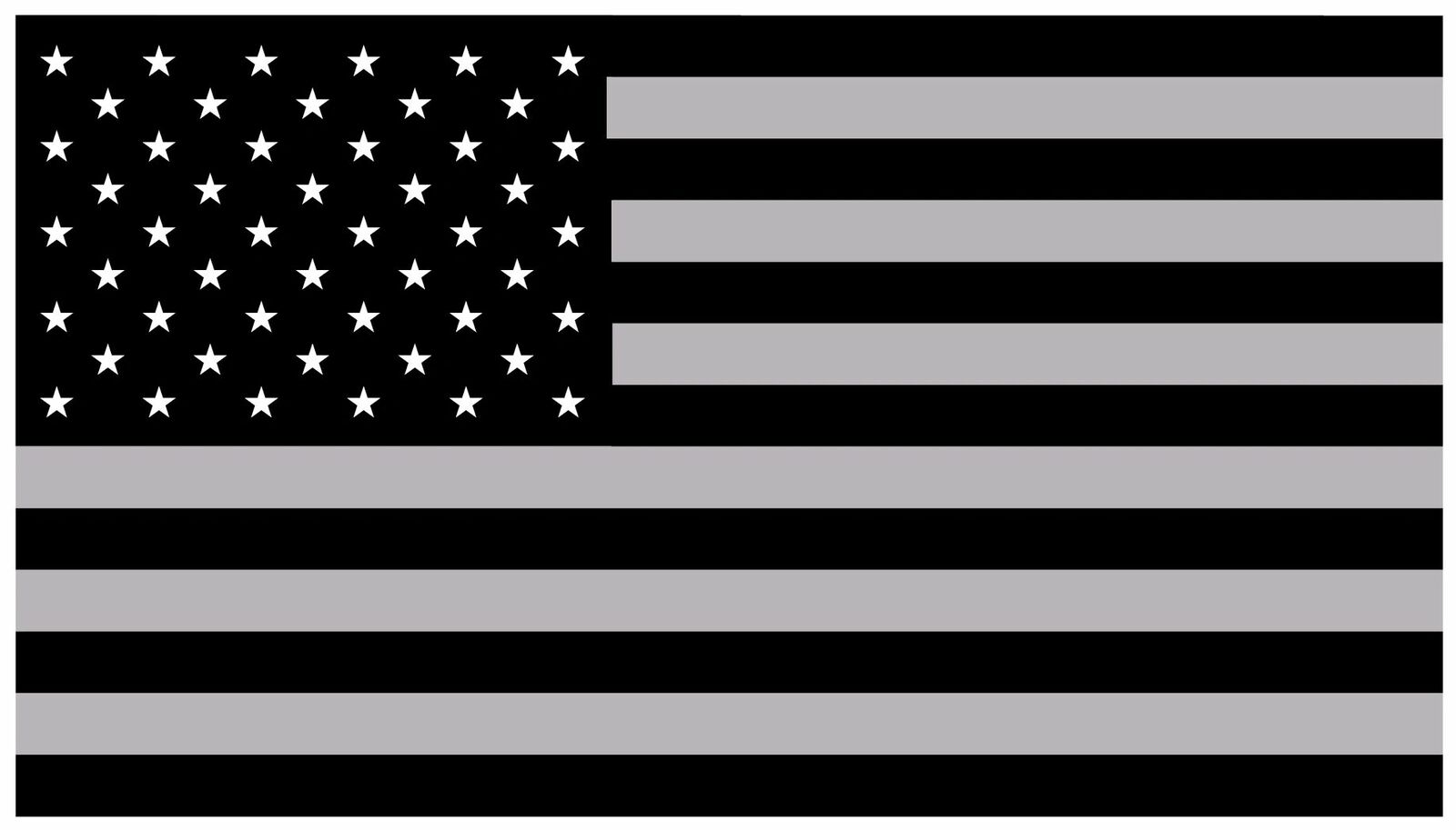 LARGE AMERICAN FLAG STICKER 6.5\