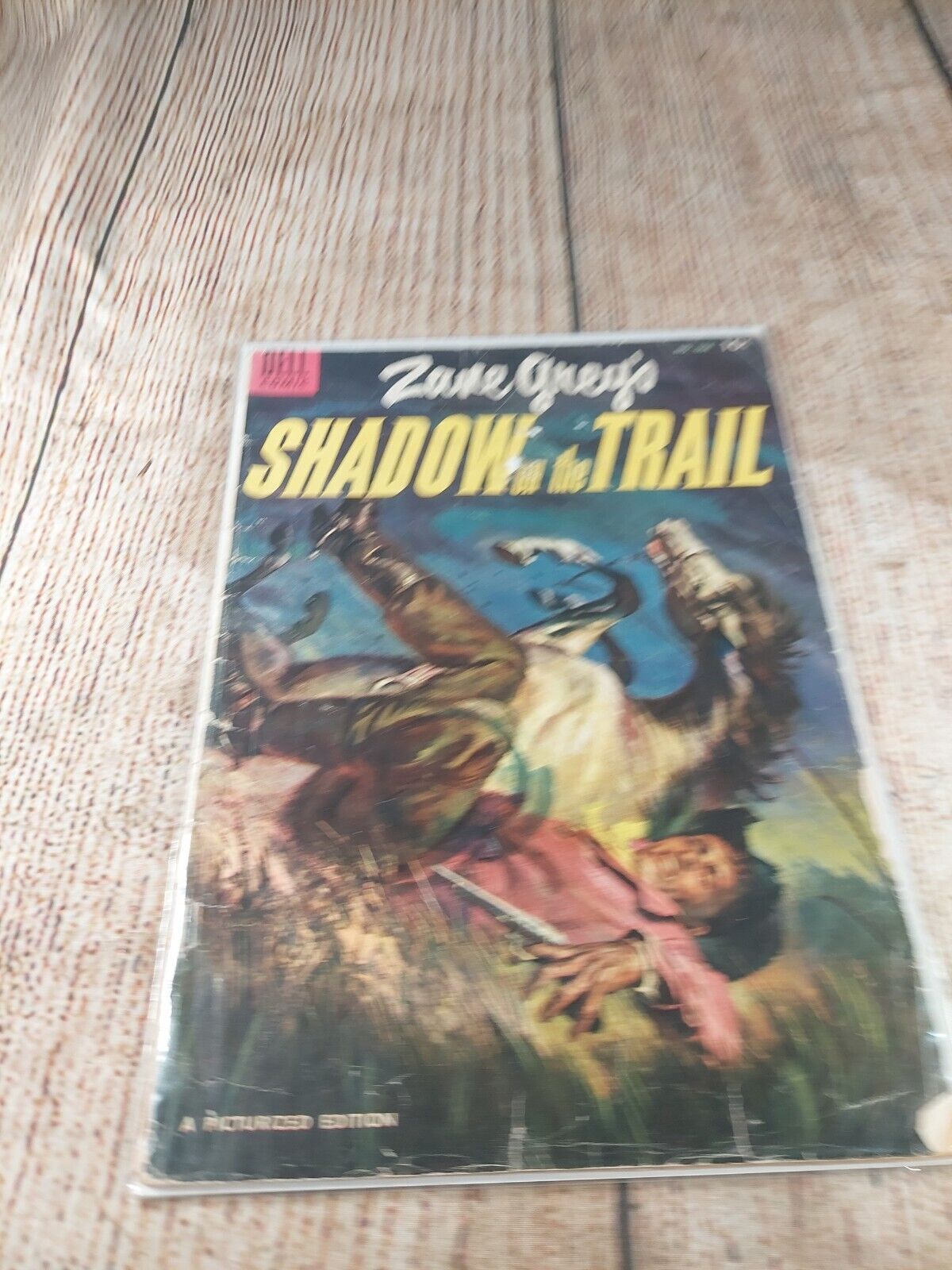 Dell Comics Zane Greys Shadow On The Trail No. 604 1955