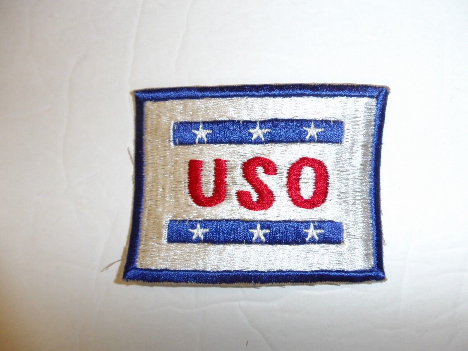 b0091 USO United Service Organization Vietnam era patch R22B