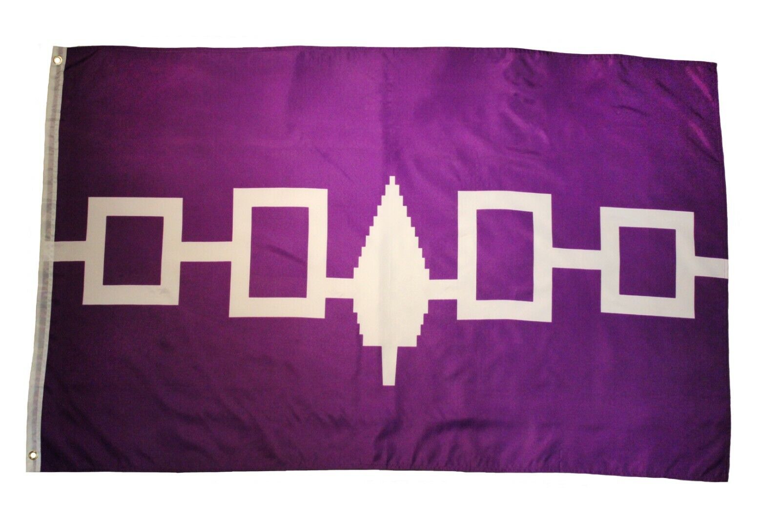 IROQUOIS Purple FIRST NATIONS Large 3\' X 5\' Feet FLAG BANNER .. New