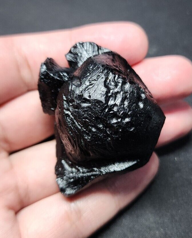 Billitonite Tektite Satam Meteorite Indonesia 55 Grams - 880255