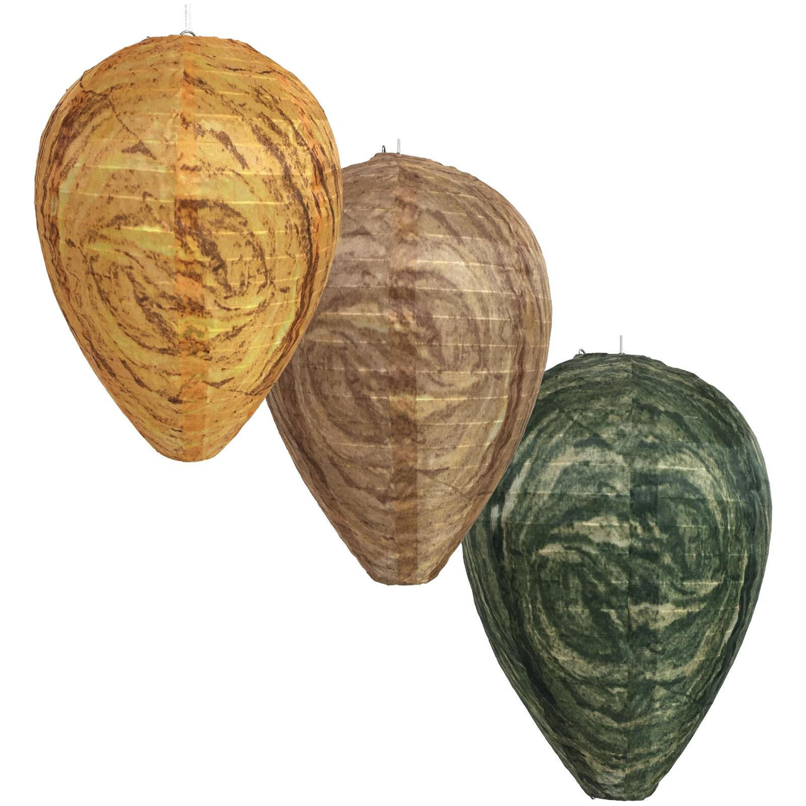 Wasp Nest Decoy Hanging Cloth Fake Wasp Nest Decoy For Outdoor, Home And Garden