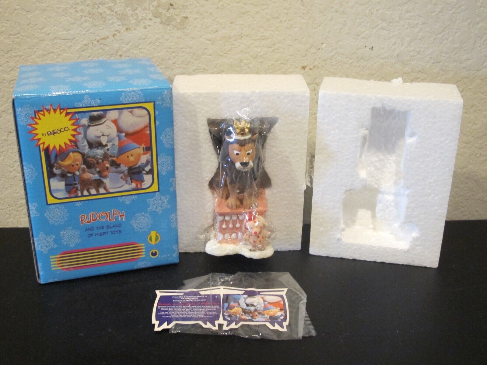 Enesco Rudolph Island of Misfit Toys King Moonracer/Elephant Figurine 725102
