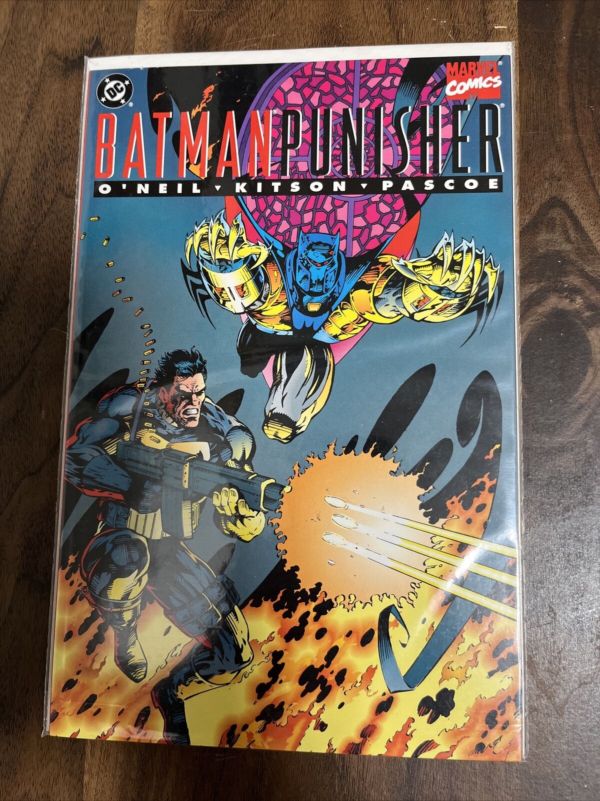 DC and MARVEL BATMAN PUNISHER 1st print 1994 MINT x2