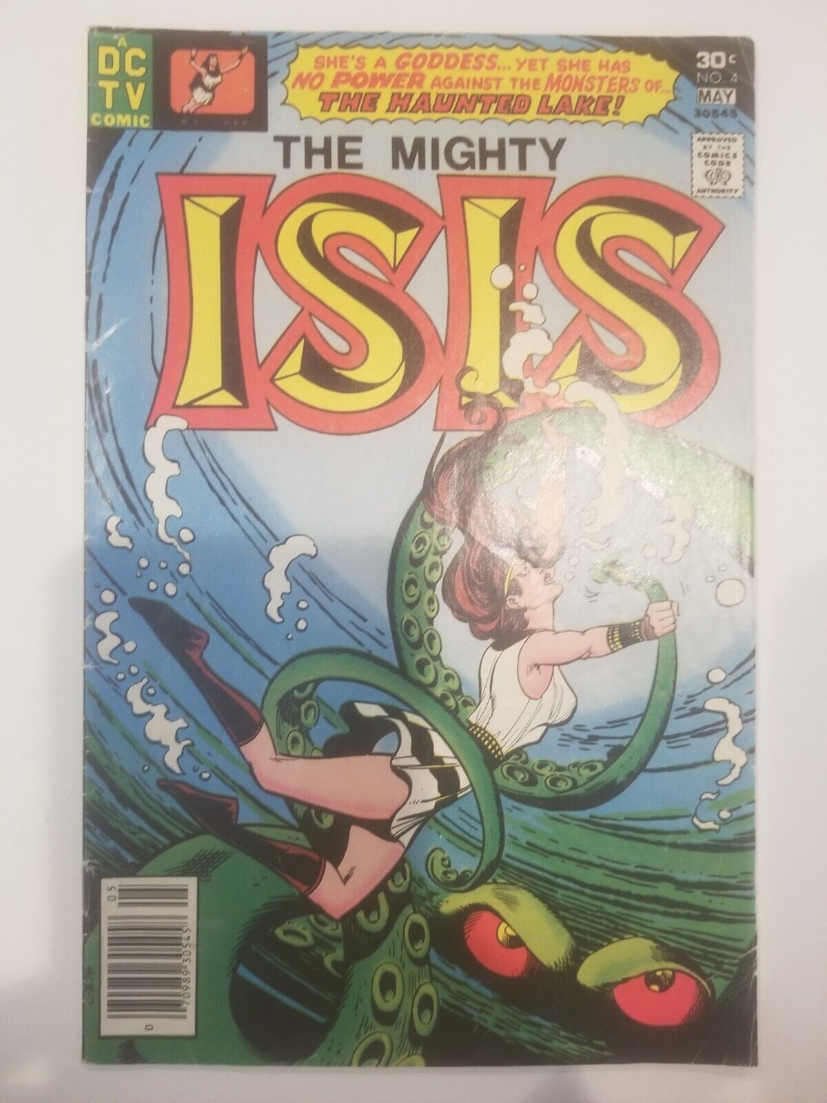  The Mighty ISIS #4 DC TV (1977) Bronze Age Comic Saturday Morning Show.