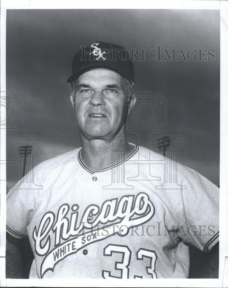1971 Press Photo Johnny Sain Chicago White Sox Baseball Team Coach - RRQ71341