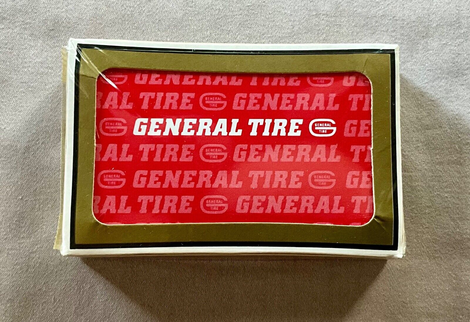 Vintage 1990’s “General Tire” Playing Cards ~ Factory Sealed ~ Gemaco
