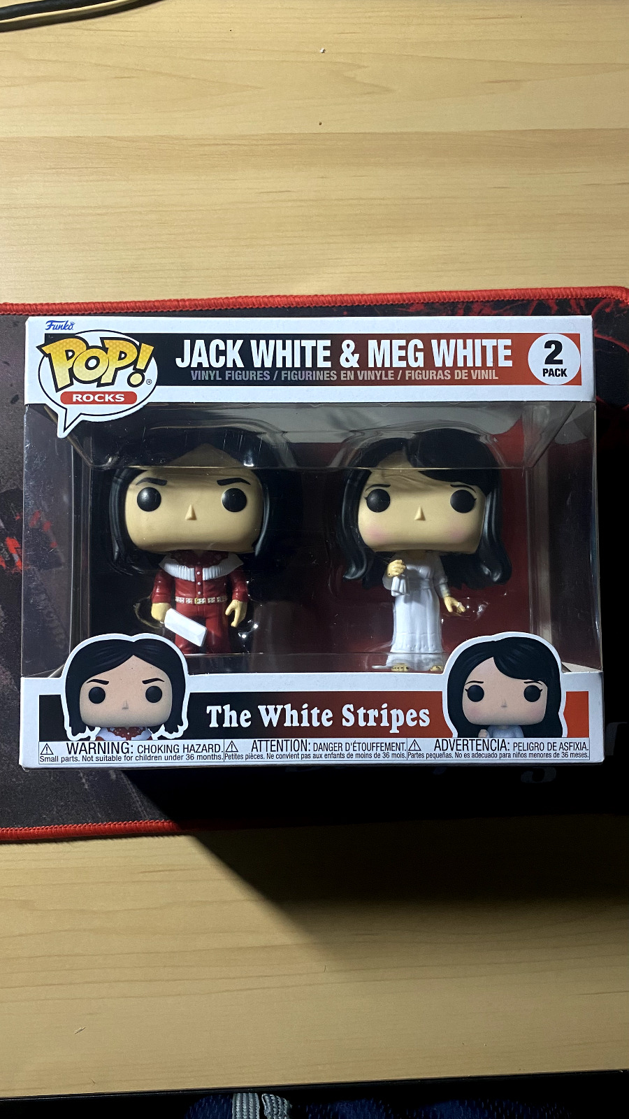 Jack White & Meg White - 2 Pack