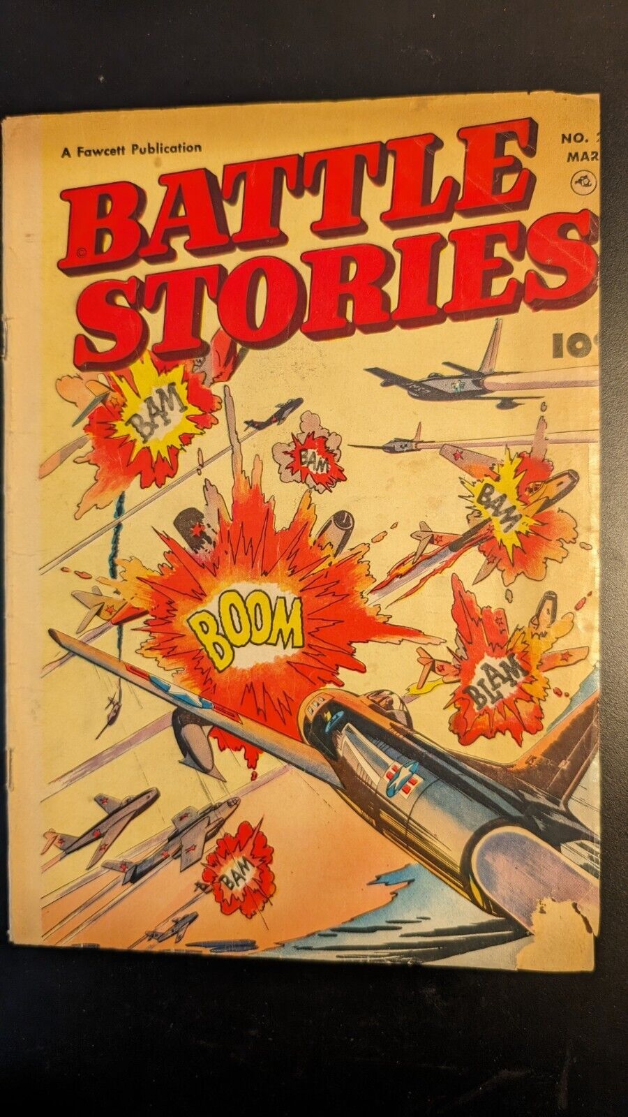 Battle Stories #2  1952 - Fawcett  -G Comic Book