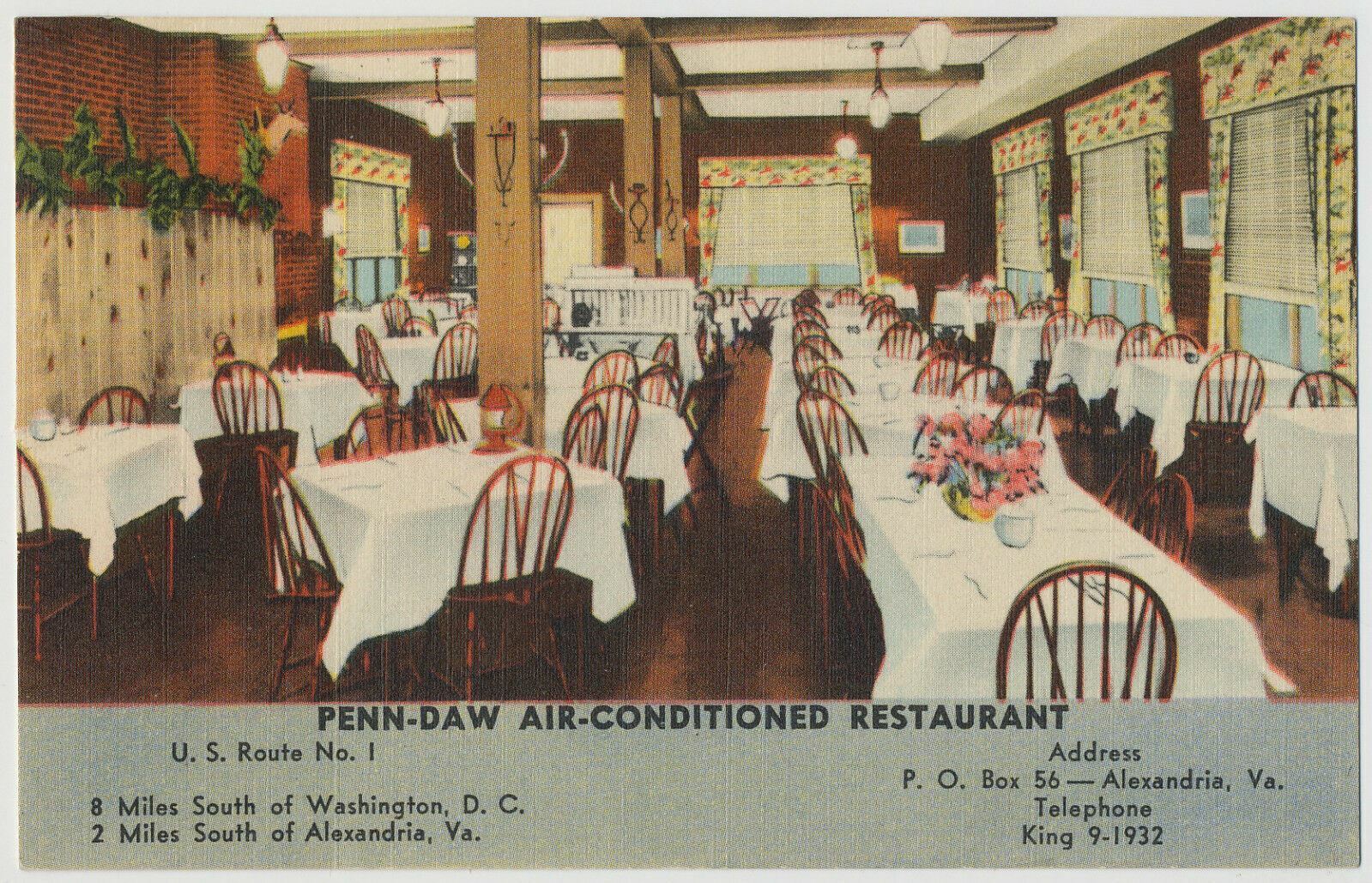 Penn-Daw Restaurant, US Route 1 - Alexandria, Virginia 
