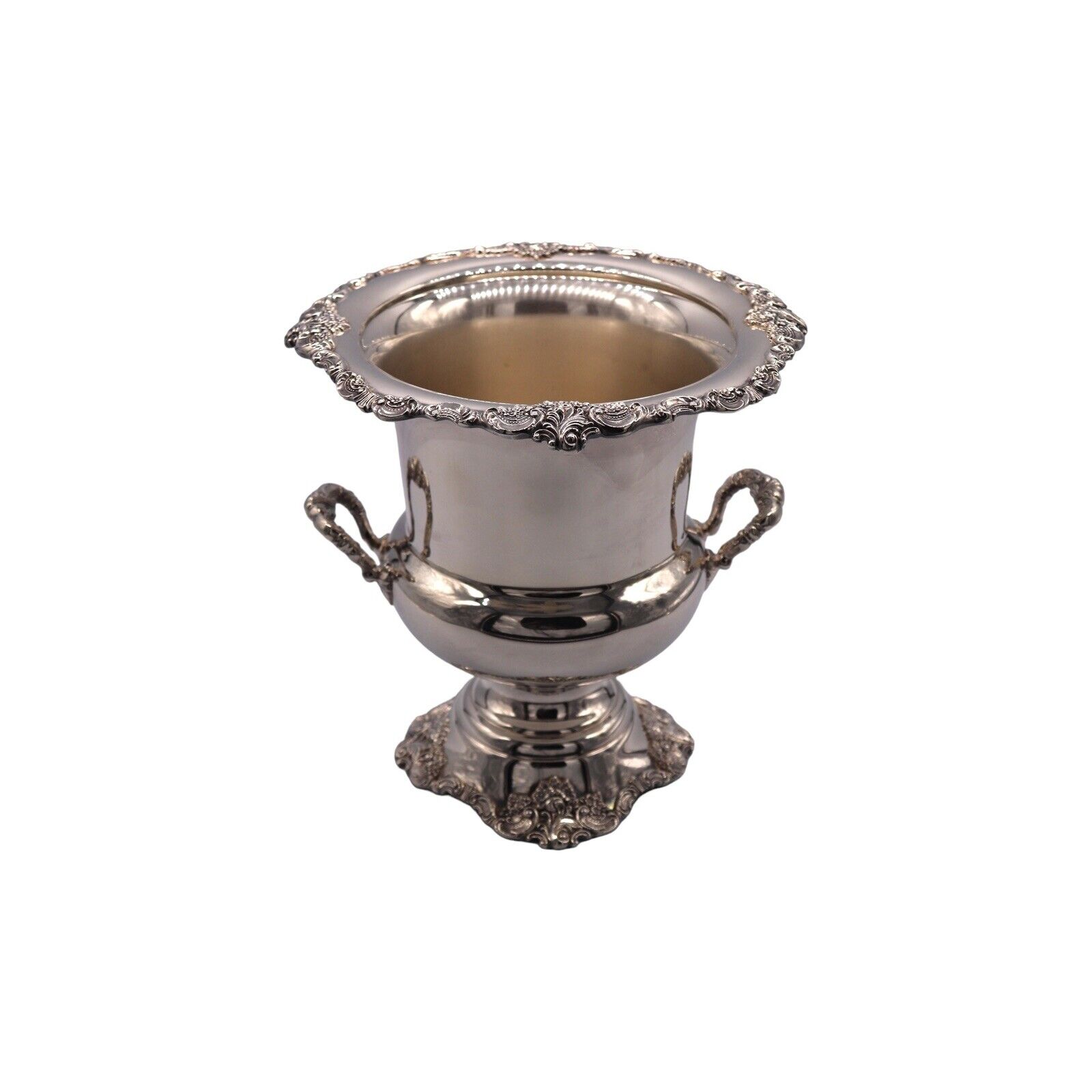 Wallace Silver “Baroque” Silverplate Wine Cooler / Ice Bucket