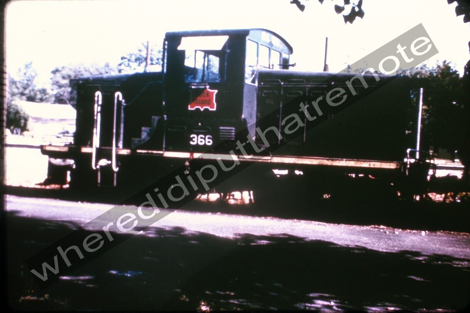 Railroad Slide Rock Island RI 366 Davenport 44-Tonner by C.R. Harrison Duplicate