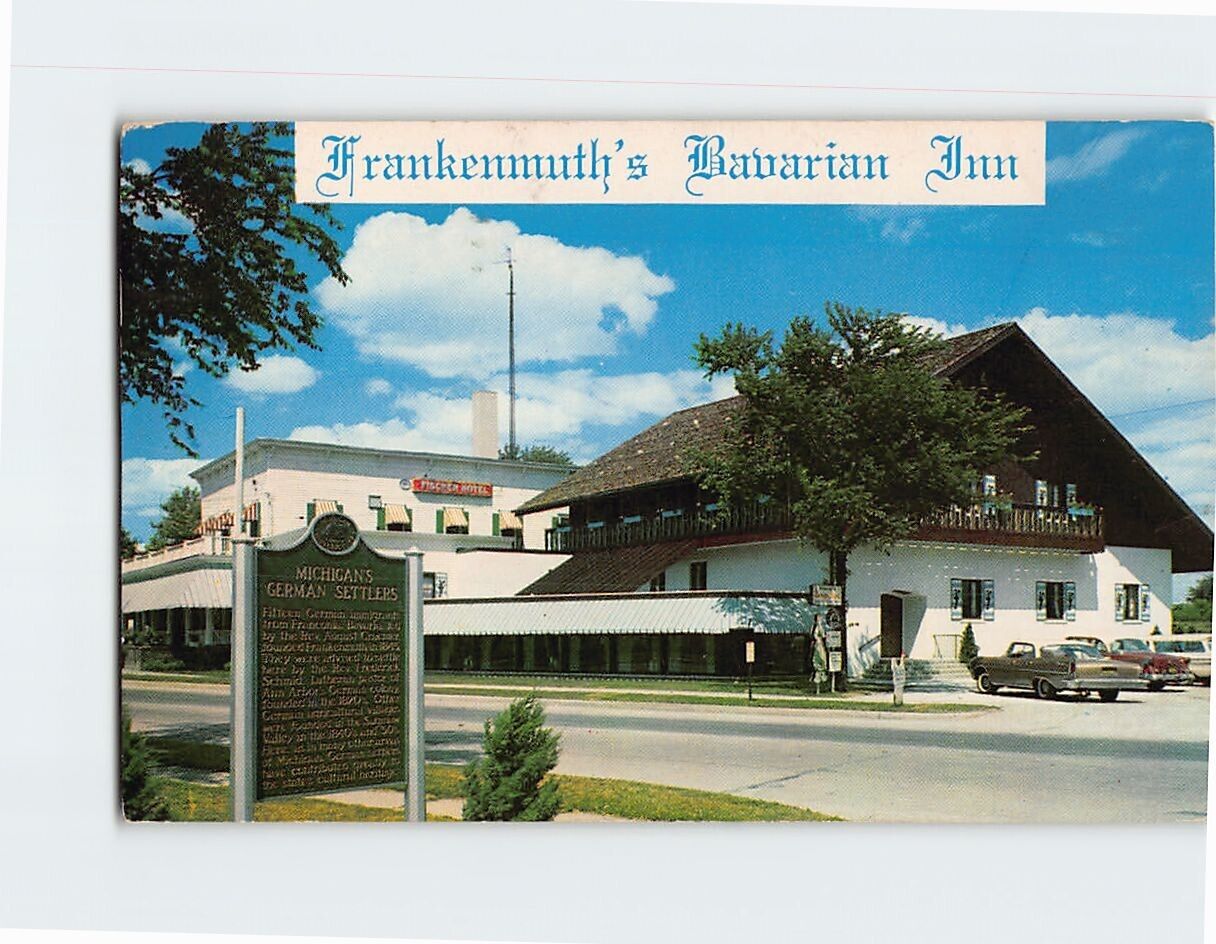 Postcard Frankenmuth\'s Bavarian Inn Frankenmuth Michigan USA