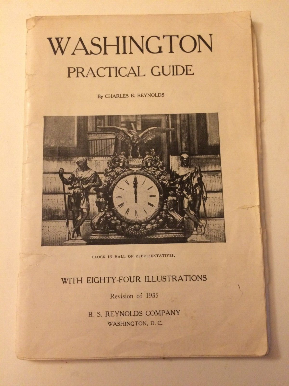 Washington Practical Guide~84 Illustrations Vintage 1935 1922 DC Travel Book