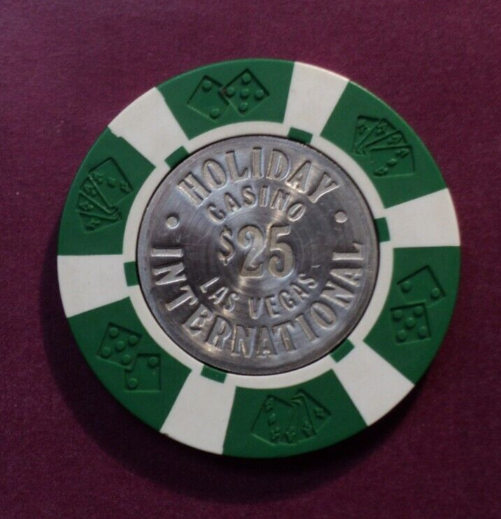 HOLIDAY INTERNATIONAL CASINO $25 Casino chip - Las Vegas NV AUCT#11352