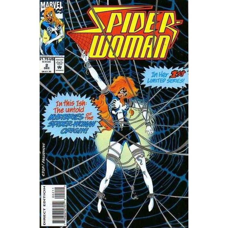 Spider-Woman #2  - 1993 series Marvel comics NM minus Full description below [l^