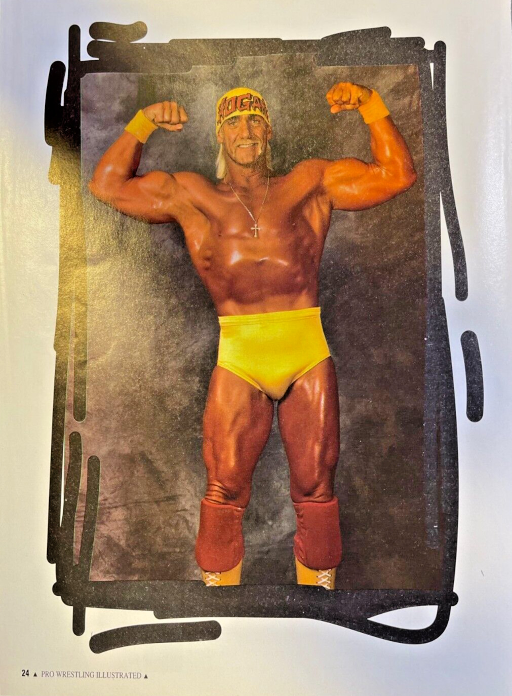 1994 Pro Wrestler Hulk Hogan Joins the WCW illustrated