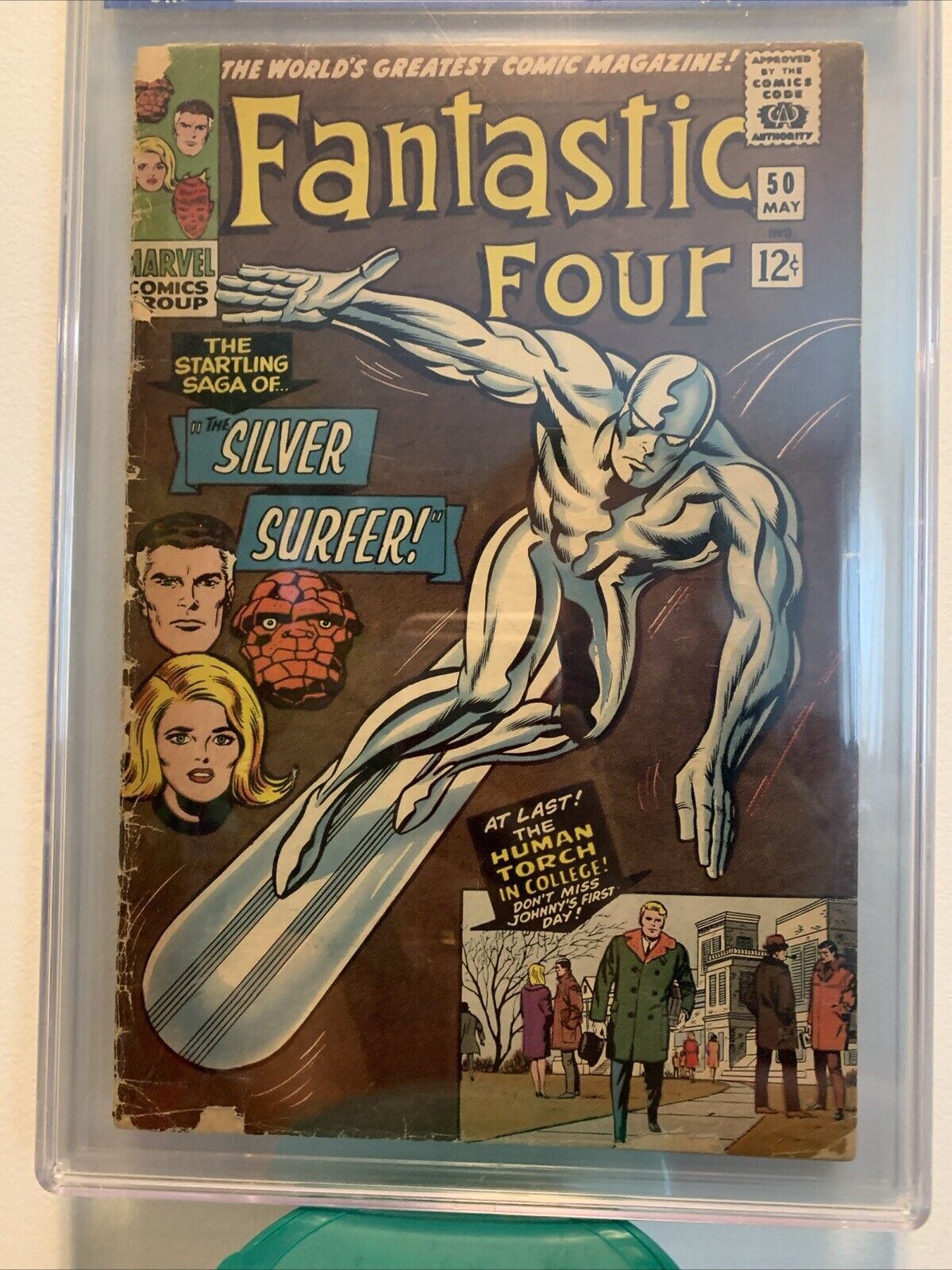 Fantastic Four #50 Low Grade Classic Silver Surfer
