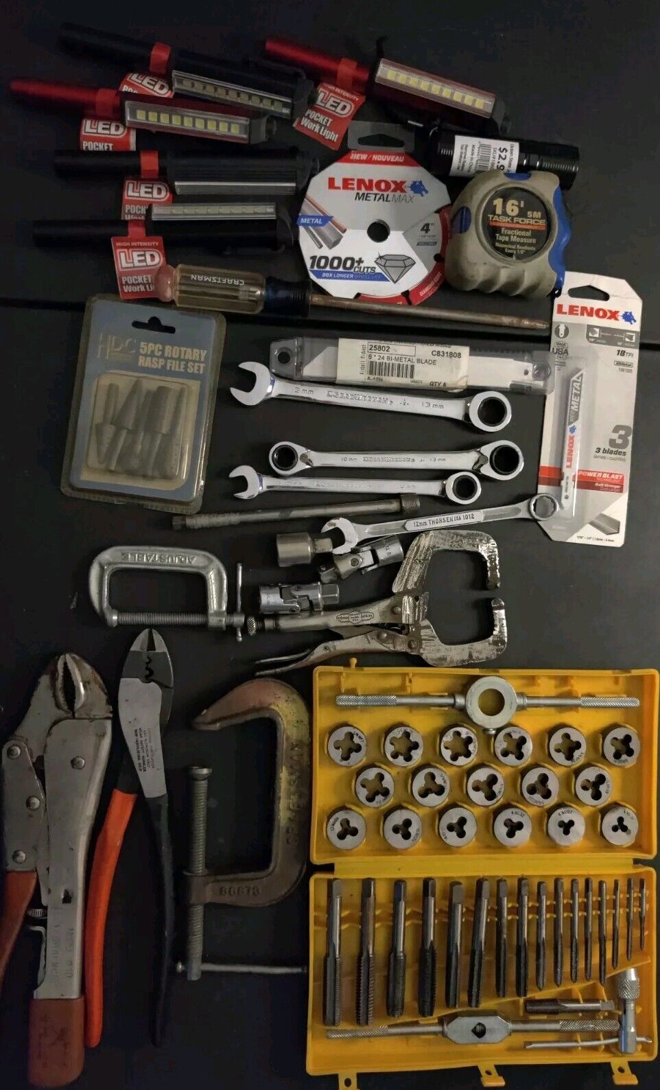 LARGE MISCELLANEOUS TOOLS LOT - NEW & USED USA - SPECIALTY TOOLS,ETC.