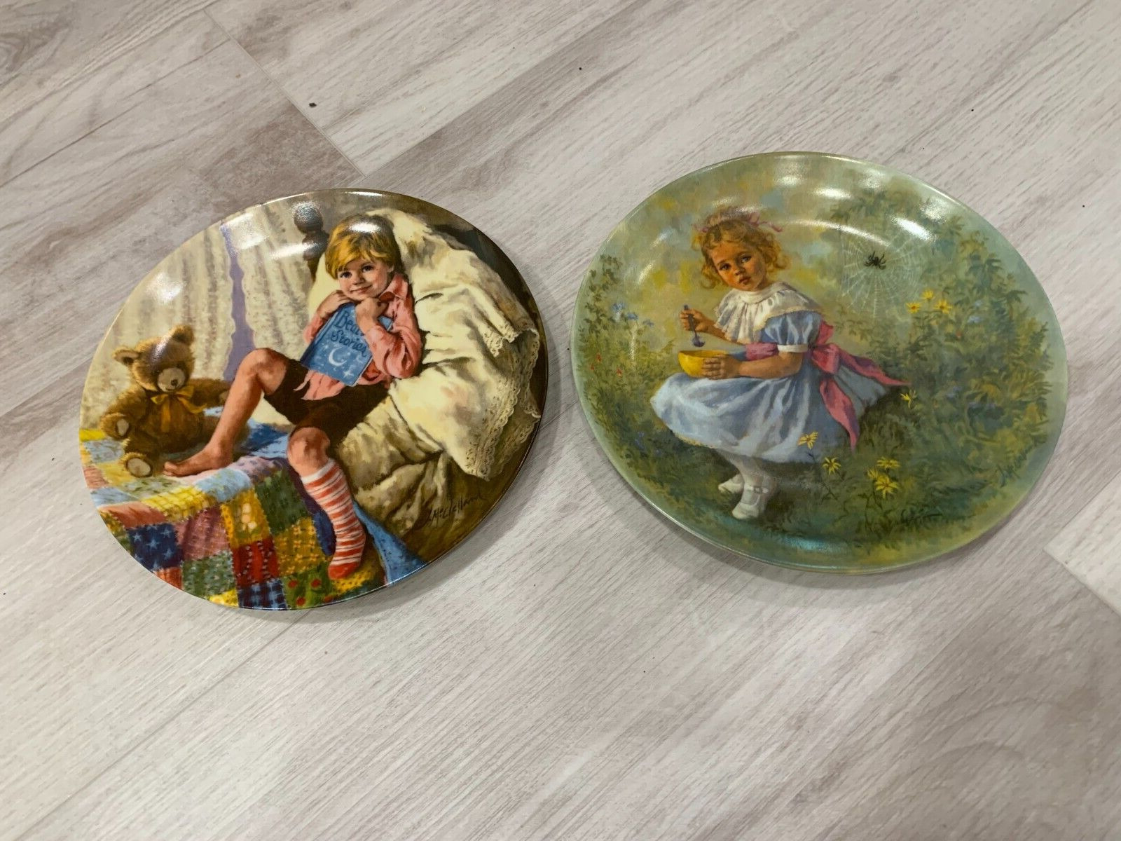 Vintage Collector’s Plates Reco Lot Of 2- 1981  & 1984