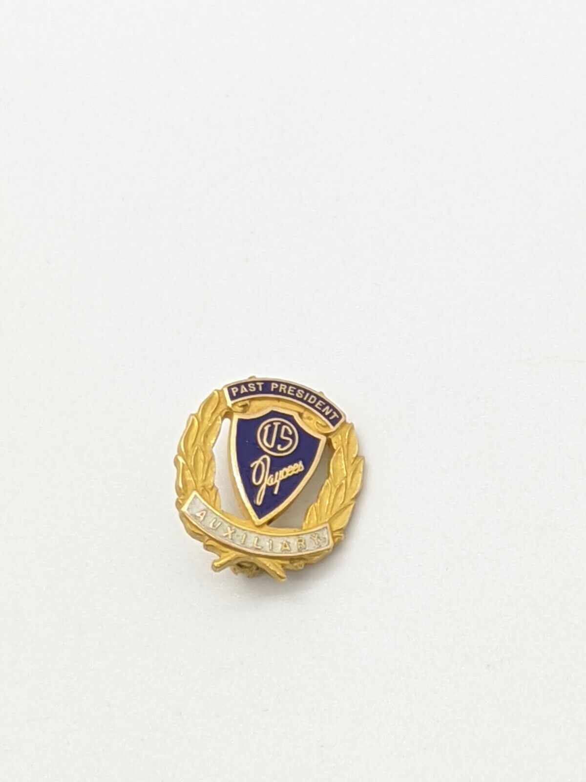 Vintage Gold Tone US Jaycees Auxillary Past President Pin