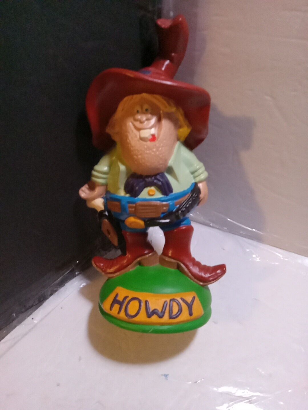 Ceramic Vintage Multicolor Hillbilly (HOWDY) Figurine Collectible 