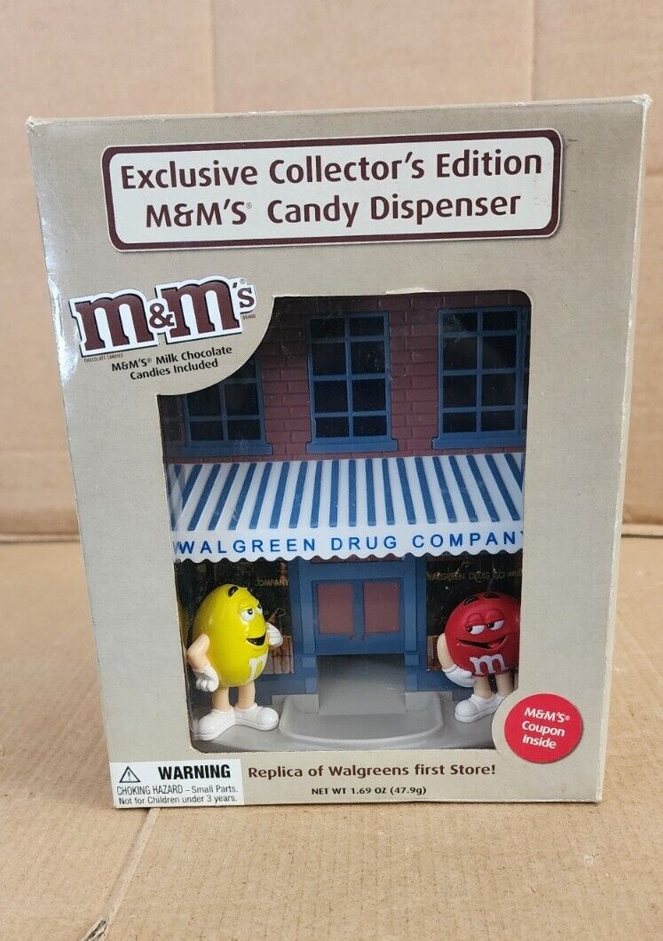 M&M\'s Candy Dispenser Walgreens First Store 2008 Collector\'s Edition 