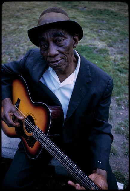 Photo:Mississippi John Hurt, blues singer, in NYC