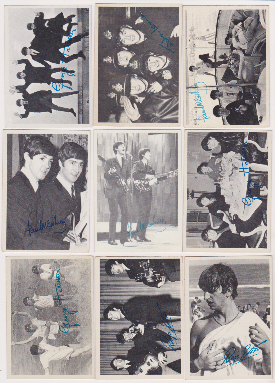  NO CREASES MANY CARDS ADDED 1964 Topps BEATLES PICK ONE/MULTIPLE CARDS NICE  