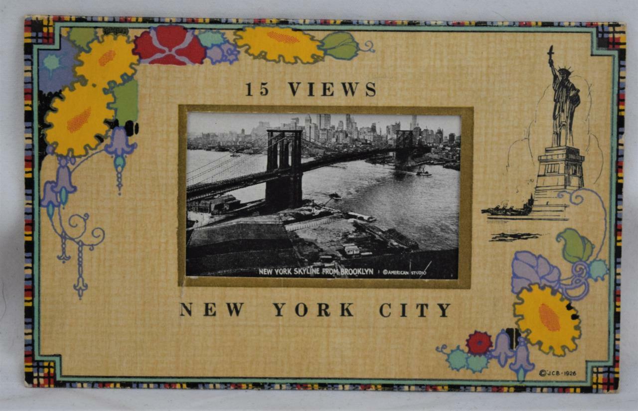 1926 15 Views New York City Mailer Pack