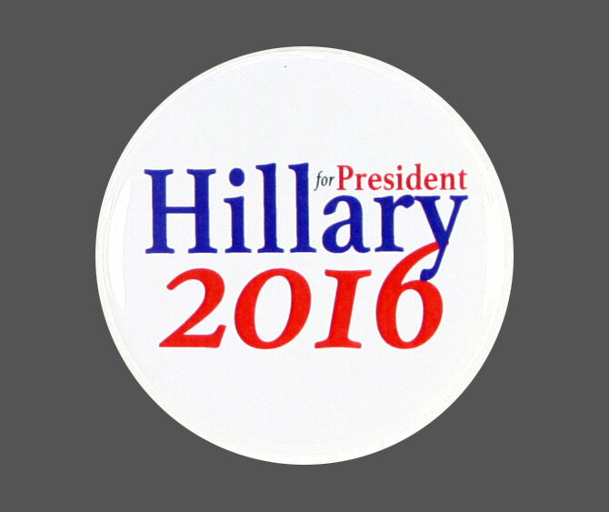 2016 HILLARY for PRESIDENT 2.25\