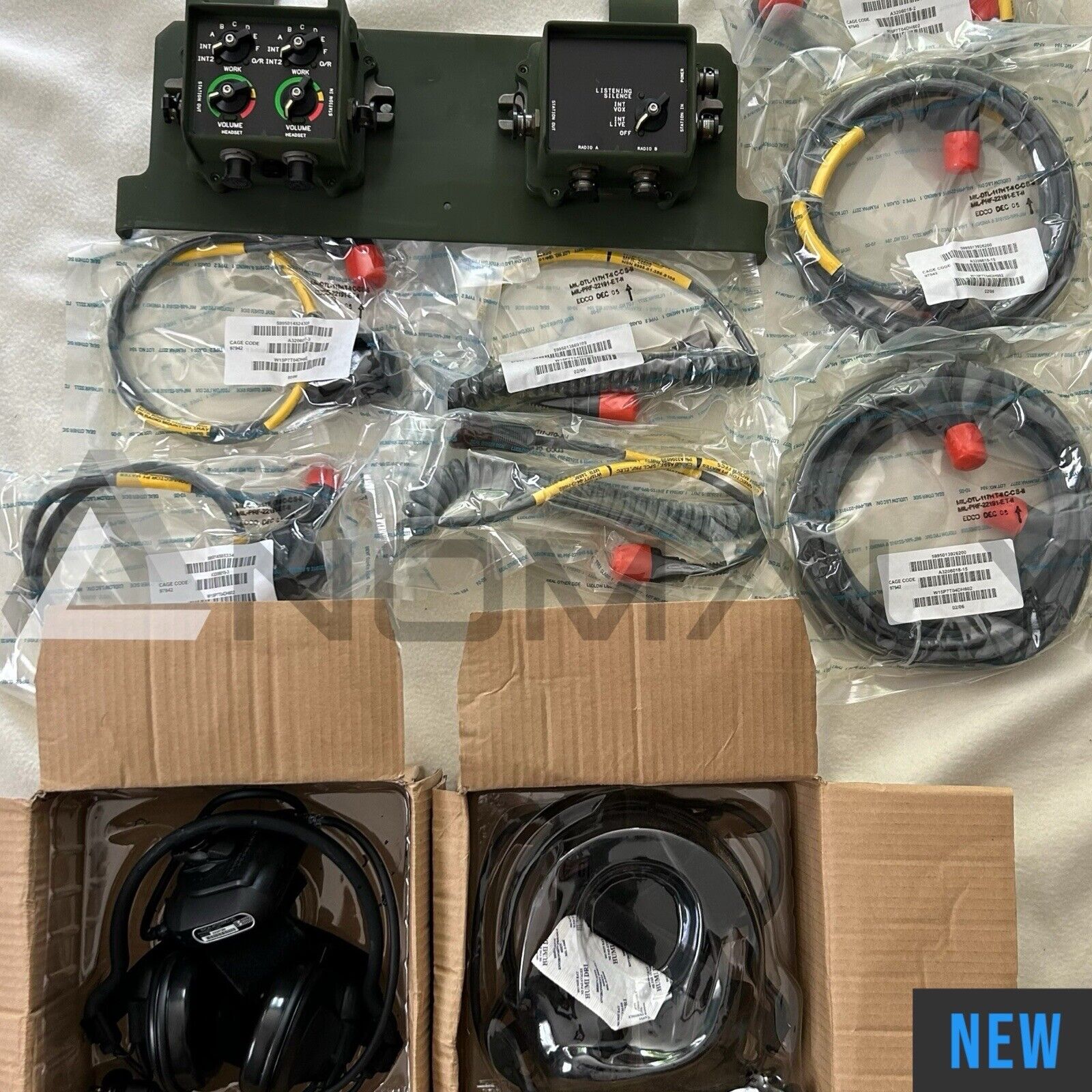 *NEW* VIC-3 Lite Intercom Kit Military Radio SINCGARS for HMMWV, 2 or 4 Man Kit