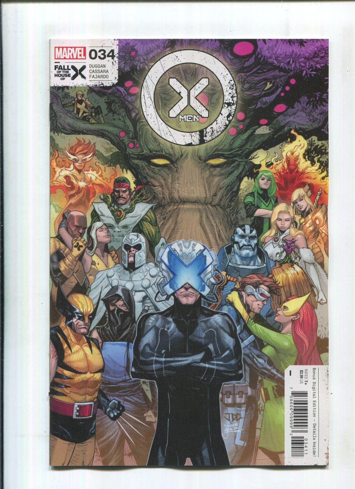 X-MEN #34 - JOSHUA CASSARA MAIN COVER - MARVEL COMICS/2024