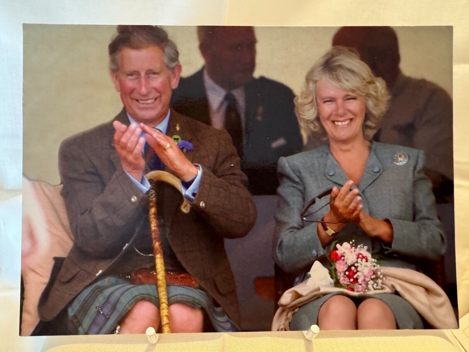 H.R.H. PRINCE CHARLES and H.R.H. THE DUCHESS OF CORNWALL(Scotland) Post Card EC