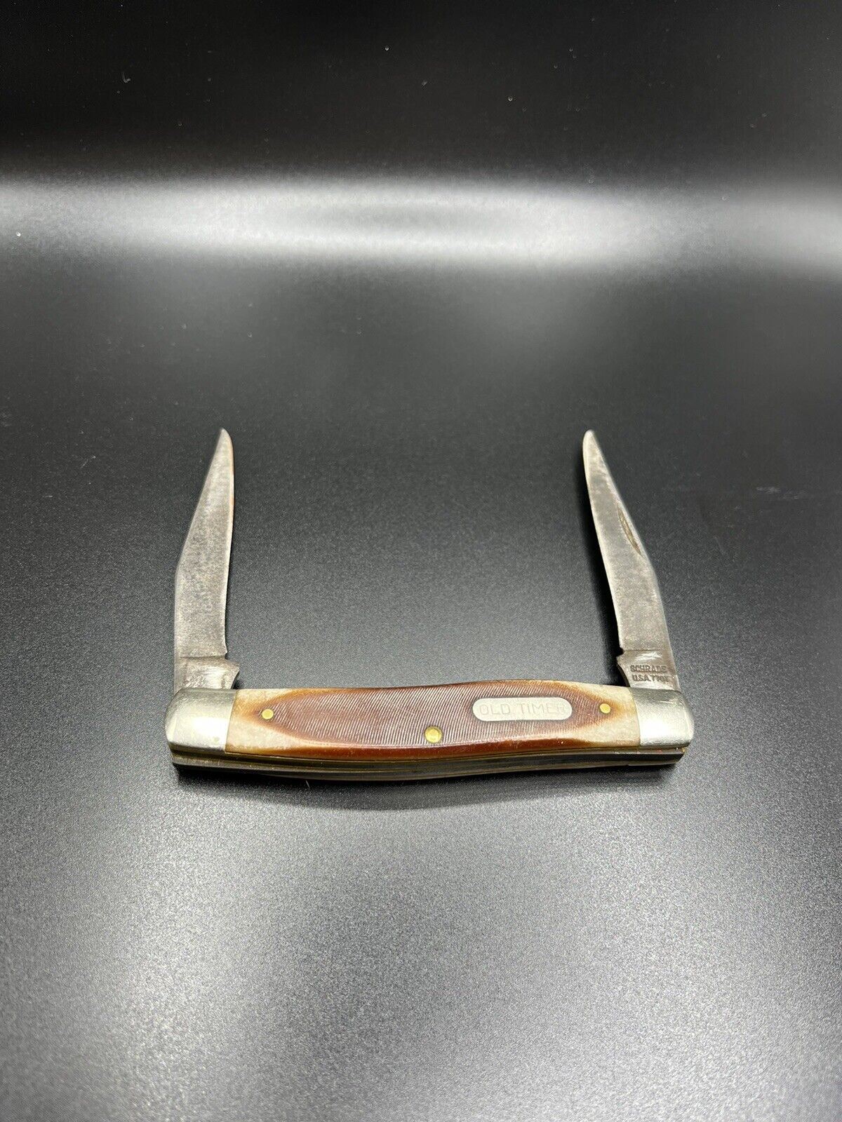 Vintage Schrade USA Old Timer 770T Muskrat 2 Blade Folding Knife