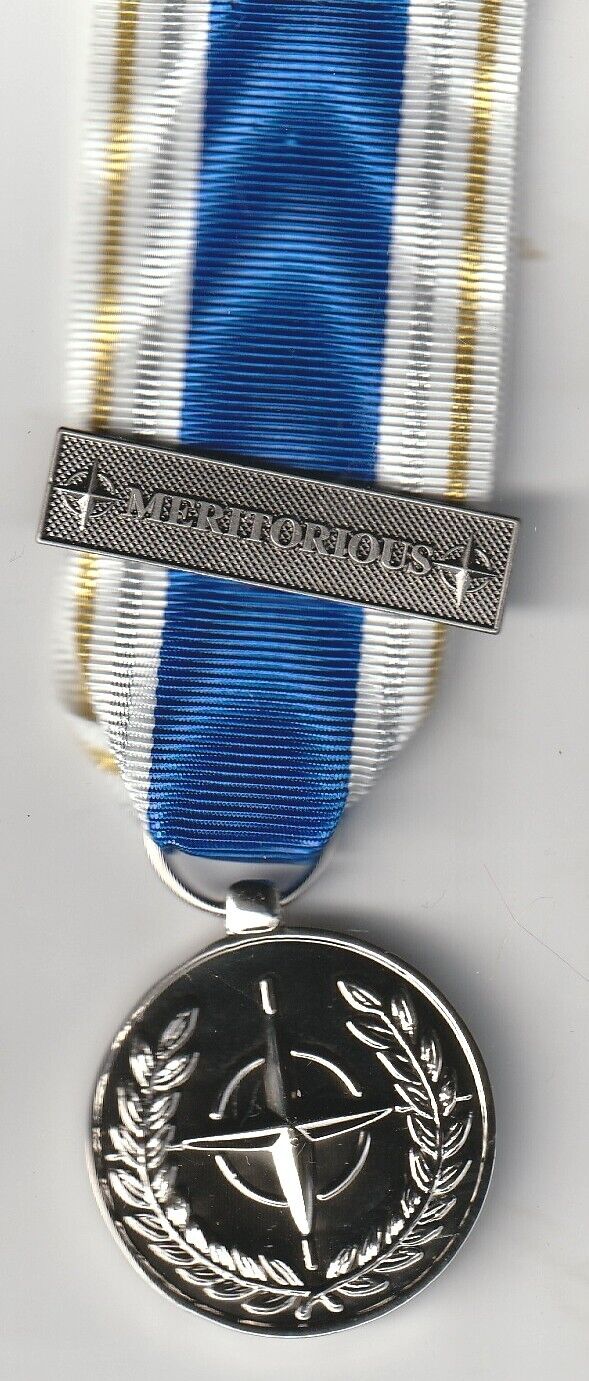 NATO Meritorious Service Medal 2nd class with clasp